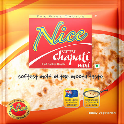 Soft chappathi from Nice Home Products – Instant wheat chappathi made in Coimbatore, easy to cook and healthy.