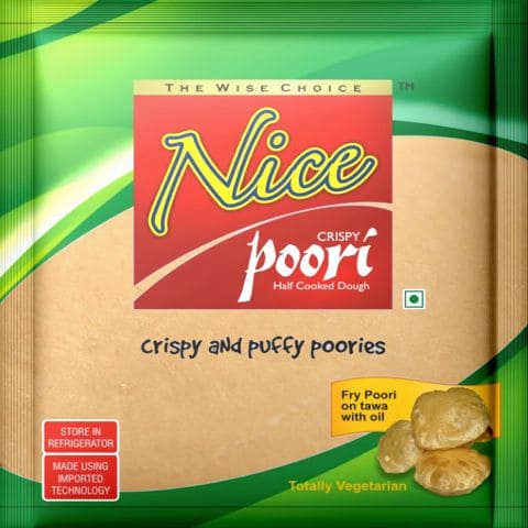 Fluffy poori with curry by Nice Home Products – Tasty poori mix from Coimbatore poori makers, quick to make.