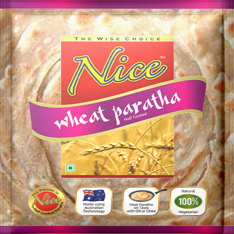 Whole wheat paratha from Nice Home Products – Healthy, soft, and ready to cook, made in Coimbatore.